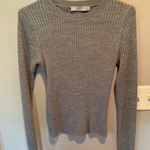 ASOS Grey Ribbed Sweater